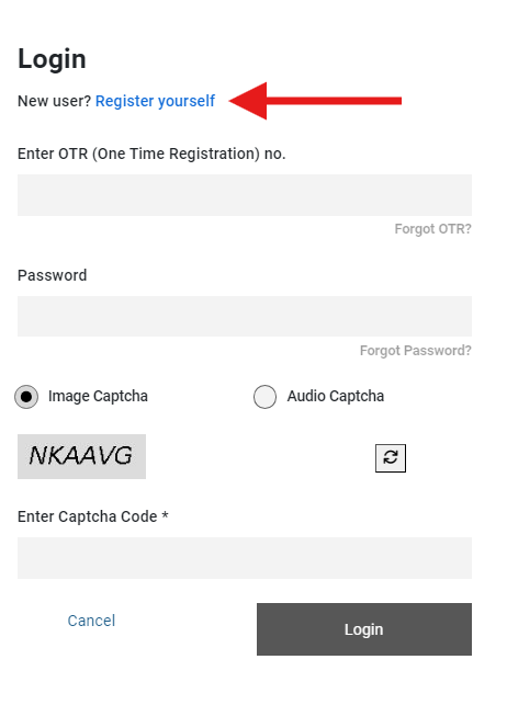 NSP OTR Registration Scholarship Portal 2024